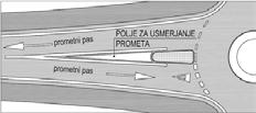 5312 Zaporna ploskev 5312-1 Zaporna ploskev 5312-1 se uporablja samo na avtocestah in hitrih cestah. Odpiranje dodatnega prometnega pasu.