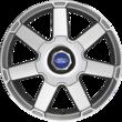 cm (18") RS 15 ακτίνων, ασημί 7,5 x  κρεμαγιέρας 1 695 030 348,99 Ζάντα ελαφρού