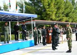 Στο Κέντρο Εκπαίδευσης Τεθωρακισμένων Αυλώνα, παρέστη ο Αρχηγός του Πυροσβεστικού Σώματος, Αντιστράτηγος ΠΣ Βασίλειος Καπέλιος, ο οποίος επέδωσε στους Δόκιμους