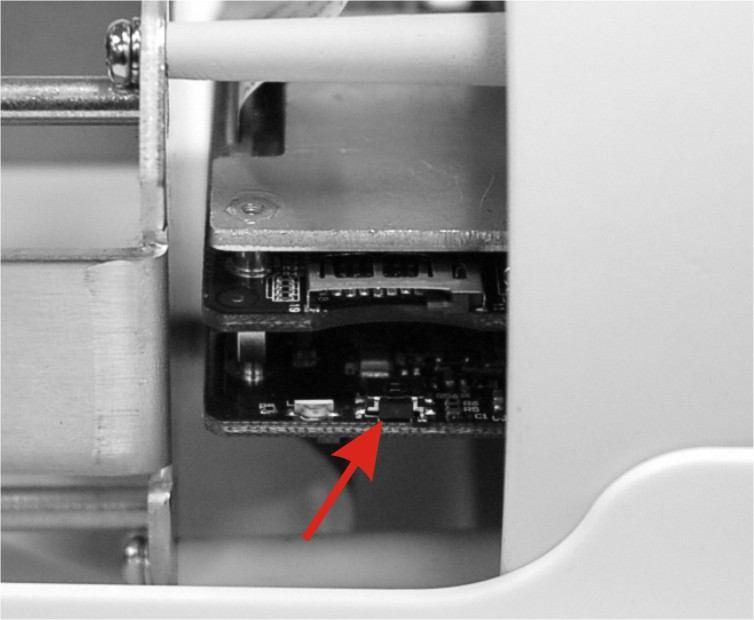 Unscrew the screw on the Camera Housing and remove the Front Housing.