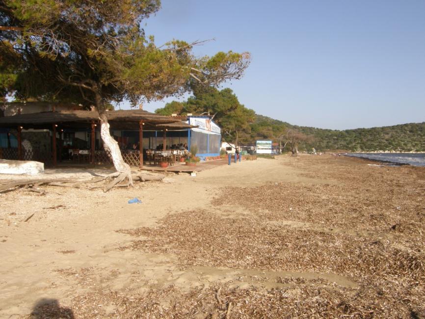 τοποθετήσει τραπέζια και καρέκλες πάνω στην άμμο. Εικόνα Γ.2.