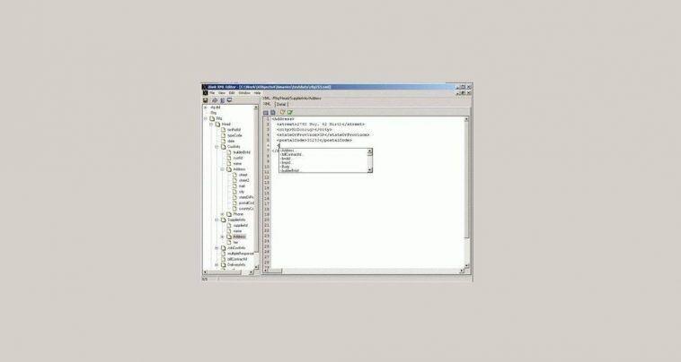 14. ixedit XML Editor