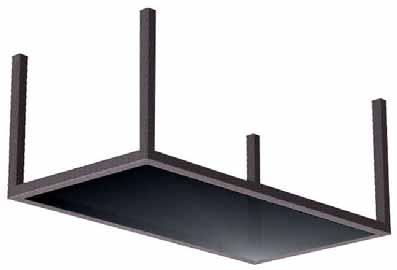 200 τραπέζια κήπου ανθρακί άµµου teak ARES 80x80-143! 80x140-188!