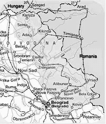 та из насељених места. у овом смислу, посебан значај има путни правац румунска граница Зрењанин-Е-75-Нови Сад Рума-Е-70 који је важан због повезивања коридора Х и његовог крака Хb са коридором IV.