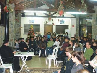 Ἀνθίμου, στίς 14 Δεκεμβρίου χοροστάτησε στόν πανηγυρίζοντα ναό Ἁγίου Ἐλευθερίου στήν Ἀλεξανδρούπολη, συγχοροστατοῦντος τοῦ Μητροπολίτου Ἀλεξανδρουπόλεως κ. Ἀνθίμου.
