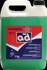Sezonas produkti Dzesēšanas šķidrums Antifreeze AD -35 C Standart Apraksts: Paredzēts visām benzīna un dīzeļdzinēju dzesēšanas sistēmām, ieskaitot arī no alumīnija sakausējumiem izgatavotus dzinējus.