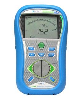 MEGOHMETRE PÂNĂ LA MAX 2500V Model MI 3121H Producator Metrel -Slovenia Afișaj Digital Rezistența de izolație 0.00M Ω - 99.9GΩ Tensiuni de test 0V 3.
