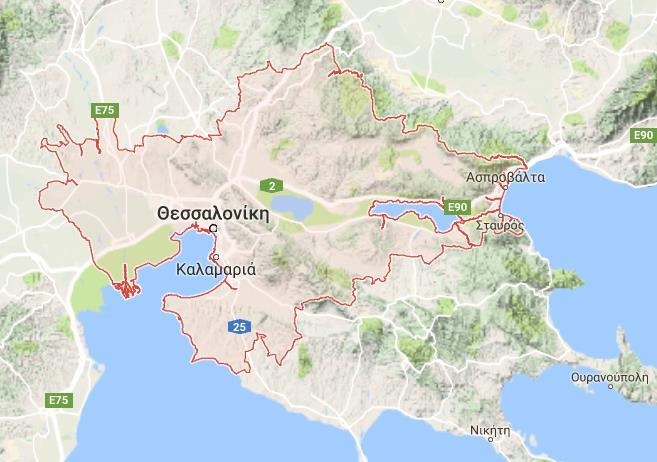 ΚΕΦΑΛΑΙΟ 5 ΠΡΟΣΟΜΟΙΩΣΗ ΕΦΑΡΜΟΓΗΣ ΔΙΚΤΥΟΥ ΚΙΝΗΤΩΝ ΕΠΙΚΟΙΝΩΝΙΩΝ GSM ΣΤΗ ΓΕΩΓΡΑΦΙΚΗ ΠΕΡΙΟΧΗ ΤΗΣ ΘΕΣΣΑΛΟΝΙΚΗΣ ΣΕ ΠΕΡΙΒΑΛΛΟΝ ΔΙΑΛΕΙΨΕΩΝ Rayleigh-Rice 5.