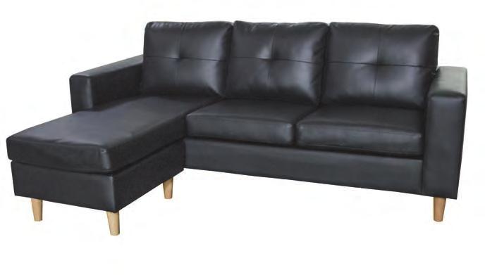 40-0074-219-19 LIANA ΓΩΝΙΑ BLACK PU 