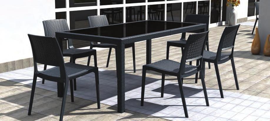 TΡΑΠΕΖΙΑ ΠΟΛΥΠΡΟΠΥΛΕΝΙΟΥ BALI 22Kg UV PROTECTION για μη αλλοίωση
