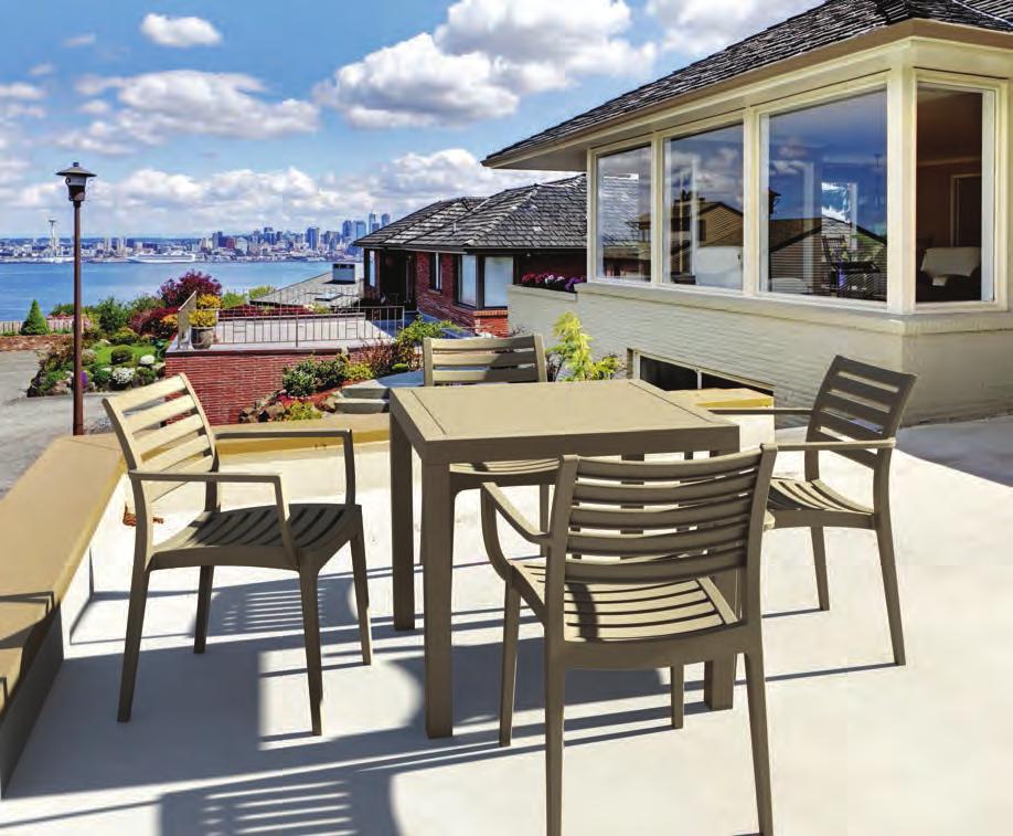 ΠΟΛΥΠΡΟΠΥΛΕΝΙΟΥ TΡΑΠΕΖΙΑ ARES 80X80 ΣΑΣ UV PROTECTION