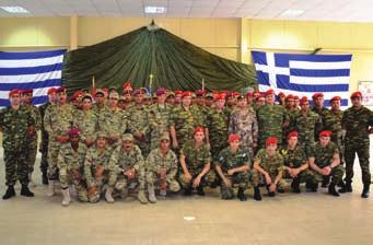Στην αποστολή της Ιορδανίας, δόθηκε η ευκαιρία πέραν της εκπαίδευσης, κατά την παραμονή