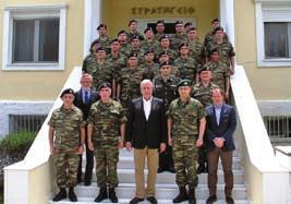 Χρίστος Μανωλάς παρέστη στην τελετή για την Ημέρα Μνήμης και Τιμής για το προσωπικό της Αεροπορίας Στρατού που έπεσε στην εκτέλεση του καθήκοντος, στην έδρα της 1ης Ταξιαρχίας Αεροπορίας Στρατού στο