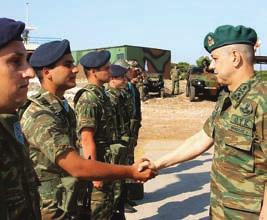 Επίσκεψη κ. Α/ΓΕΣ στην ΠΕ των 96 και 79 ΑΔΤΕ Την Πέμπτη 22 Μαΐου 2014, ο Αρχηγός του Γενικού Επιτελείου Στρατού Αντιστράτηγος κ. Χρίστος Μανωλάς επισκέφθηκε την Περιοχή Ευθύνης της 96 ΑΔΤΕ στη ν.