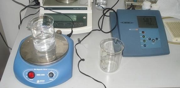 Priprema fosfatnog pufera WTW ph-metar (Mettler Tolerado USA) 0,2 M KH 2 PO 4 (41,3 ml )