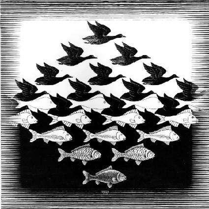 Sky and water, M.C.