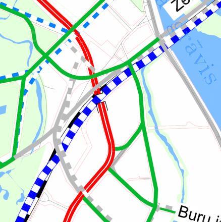 4.3. Raņķa dambja Vienības gatves savienojums Šim savienojumam ir būtiska nozīme pilsētas Pārdaugavas puses attīstībai.