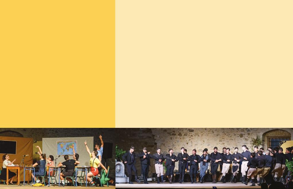 MOYΣΙΚΟΘΕΑΤΡΙΚΗ ΠΑΡΑΣΤΑΣΗ / MUSIC AL 8 AYΓΟΥΣΤΟΣ ΤΕΤΑΡΤΗ 21:30 AUGUST WEDNESDAY ΛΟΦΟΣ ΦΟΡΤΕΤΖΑ FORTEZZA HILL ΟΡΓΑΝΩΣΗ: Σκηνοθεσία, χορογραφίες και κείμενα: ΚΡΥΟΒΡΥΣΑΝΆΚΗΣ ΓΙΆΝΝΗΣ