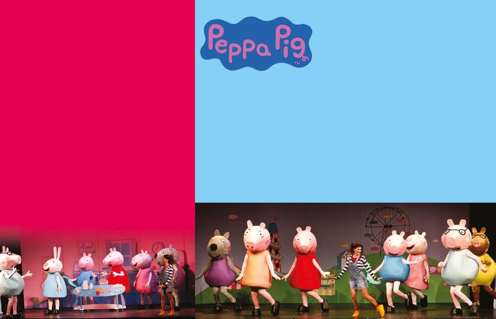 ΠΑΙΔΙΚΟ ΘΕΑΤΡΟ / THEATRE FOR CHILDREN ΤΡΙΤΗ 20:30 AUGUST 28ΑΥΓΟΥΣΤΟΣ TUESDAY ΘΕΑΤΡΟ ΕΡΩΦΙΛΗ EROFILI THEATER FORTEZZA ΟΡΓΑΝΩΣΗ: ΚΟLOSSAION PRΟDUCTIONS Peppa Pig the live show.