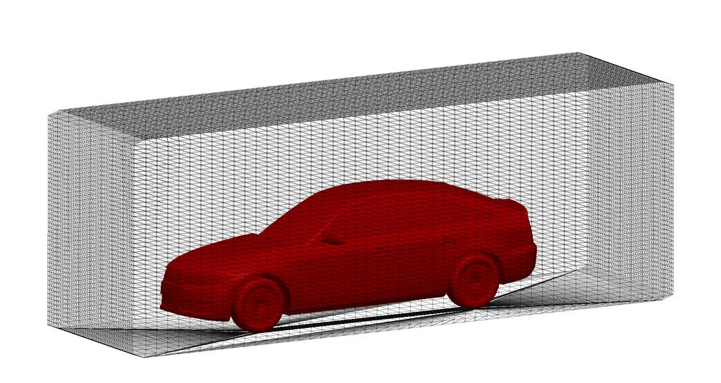 5.5. Εφαρμογή στο Γενικευμένο Μοντέλο Αυτοκινήτου DrivAer (αʹ) Το μη-ελεγχόμενο