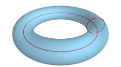 The configuration space: T Example 9. continued. The planar double pendulum has two degrees of freedom. We introduce angular configuration coordinates q = θ and q = φ according to the Figure 9.6.
