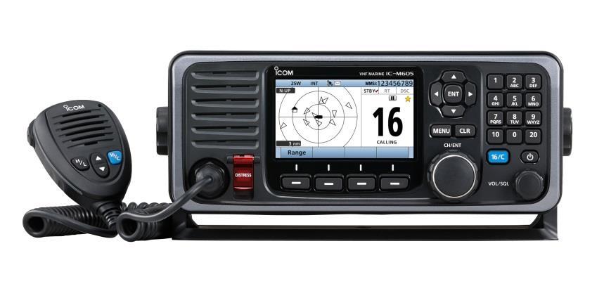 3.3.2 VHF DSC Ο ραδιοεξοπλισμός αυτός αποτελείται από ένα μόντεμ που έχει ως στόχο να κωδικοποιεί και να αποκωδικοποιεί τις DSC, αλλά και από μια μονάδα μικρότερη από την κεντρική.