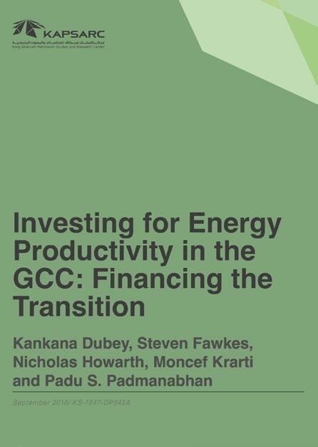 (217) Economic Development and Energy Consumption in the GCC: An International Sectoral