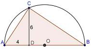 Decide se é rectángulo, obtusángulo ou acutángulo un triángulo de lados 3 cm, 6 cm e 8 cm. 12.