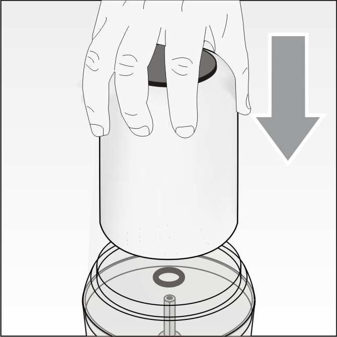 3). 5. Τοποθετείστε το μοτέρ (2) επάνω στο καπάκι του δοχείου (3) (εικόνα 4). 6.