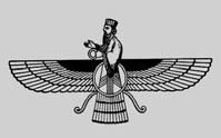 الزرادشتية ------------------------------------------------------------------------------ الرموز الزرادشتية يعتقد معظم الناس ا ن الزرادشتية هي ديانة يعبد ا فرادها النار كما ا سلفنا وهذه معلومات خاطي