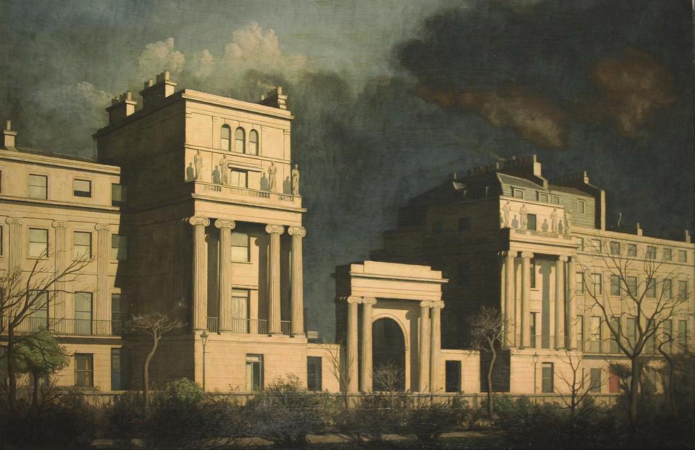 Άλτζερναν Νιούτον (1880-1968), Cumberland Terrace, Λονδίνο, πριν το