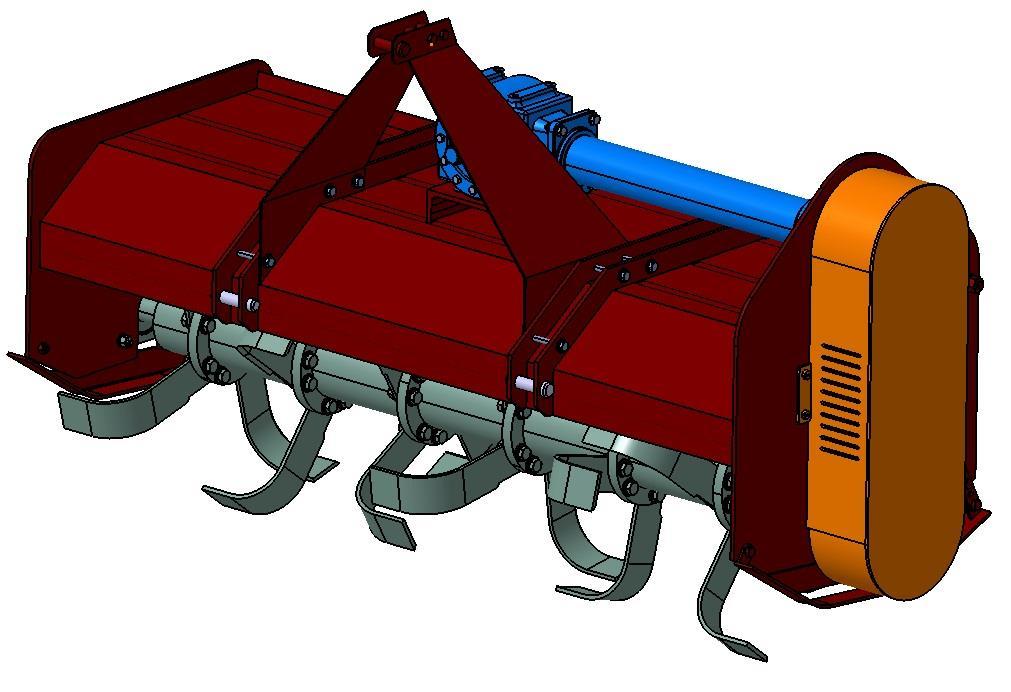 10.9. Komponente freze Nakon što se napravljen proračun sastavnih dijelova i 3D model trebalo bi još pokazati kako su riješene određene komponente