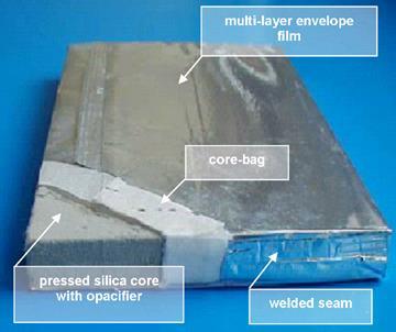 K) Spaceloft (Aspen Aerogels): = 0.014 W/(m.