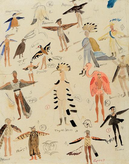 489 490 488 ΤΣΑΡΟΥΧΗΣ, Γιάννης, 1910-1989. Καθισμένος ἄνδρας. Μολύβι σέ χαρτί, 340 x 235 mm.