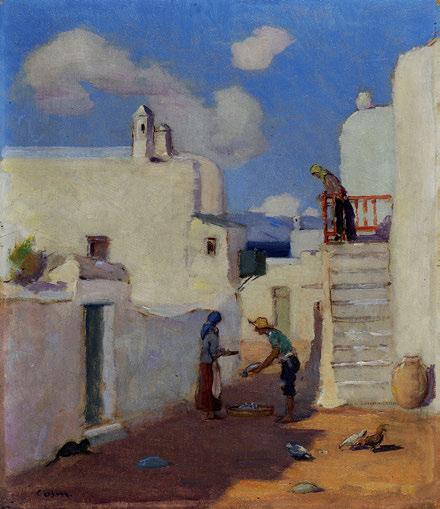 466 465 de la vie des Iles Grecs / «Ile de Myconos» Grèce / Artiste: [...]».