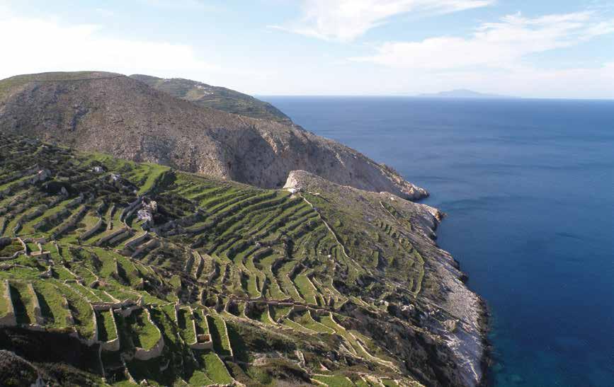 Εγκαταλελειμμένες, καλλιεργητικές αναβαθμίδες ΒΔ