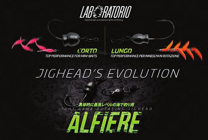 Το Jighead Alfiere της LABORATORIO GAME είναι μια τέλεια κεφαλή με βάρος για κάθε