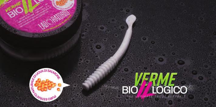 Το Verme Biologico είναι μια σιλικόνη υψηλής ποιότητος σε σχήμα σκουλήκι που έχει σχεδιαστεί για γλυκό και αλμυρό νερό.