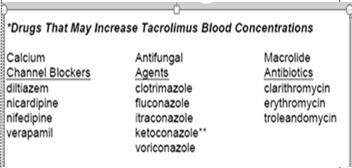 Tacrolimus (FK506) Prograf capsule, injection and Protopic ointment Description Macrolide