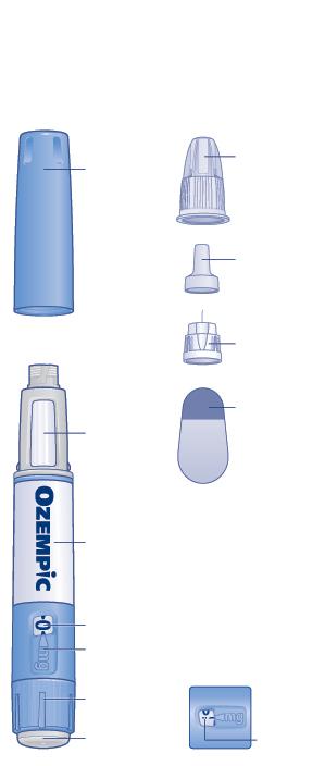 Οδηγίες για τον τρόπο χρήσης του Ozempic 134 mg/ml ενέσιμο διάλυμα σε προγεμισμένη συσκευή τύπου πένας Διαβάστε προσεκτικά αυτές τις οδηγίες πριν χρησιμοποιήσετε την προγεμισμένη συσκευή τύπου πένας