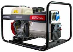 ΖΕΥΓΟΣ HG 8000 AVR Κινητήρας: HONDA GX390, 389cc Ιταλικός εναλλάκτης: 8,0 kva με AVR Υψηλής απόδοσης Ηλεκτρονικός Σταθεροποιητής Τάσεως (AVR): Ακρίβεια Τάσης ±2% Βάρος: 73,2 kg TΡΙφασικά