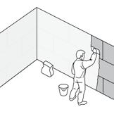 Premaz cele površine Gletovanje AQUAPANEL2 Cement Board Indoor može se pripremiti za bojenje nanošenjem premaza - AQUAPANEL2 Fugen - und Flächenspachtel weiss (belo sredstvo za ispunu fuga i