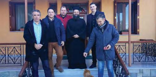 Μανόλης Ζαχαριουδάκης, Ο Αρμόδιος Διεθνών Σχέσεων του Ελληνικού Τμήματος/ΙΡΑ και Πρόεδρος της ΤΔ Πειραιώς και Νήσων κ. Κυριάκος ΚΑΡΚΑΛΗΣ, Ο Γεν. Γραμματέας του ΤΕΑΕΤΔΕΑΠΛ κ.