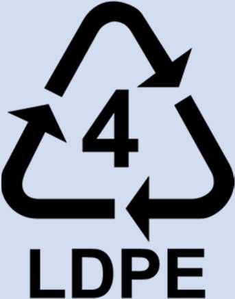 Τα πιο συνηθισμένα πλαστικά (LDPE) Σύμβολο