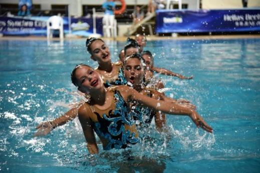 Περιφέρειας Νοτίου Αιγαίου, τη Διεθνή Διοργάνωση Συγχρονισμένης Κολύμβησης «HELLAS BEETLES SYNCHRO CUP» στη