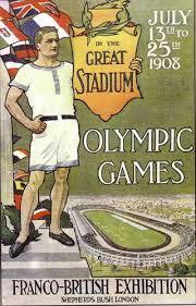 Λονδίνο 1908 Πολύ καλή οργάνωση Εχθρότητα μεταξύ Άγγλων και Αμερικάνων (οι Άγγλοι πίστευαν ότι οι περισσότεροι από τους Αμερικάνους αθλητές ήταν Ιρλανδοί) Πρωτοεμφανίστηκε