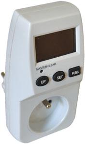 17 16 15 14 13 12 11 1 9 8 + - kwh ip/kwh S Lip in. 12 V, ax. 27 V >3 s ax. 27 Contoare pentru prize cu afișaj cristale lichide (LCD) P 4,5 V 2.