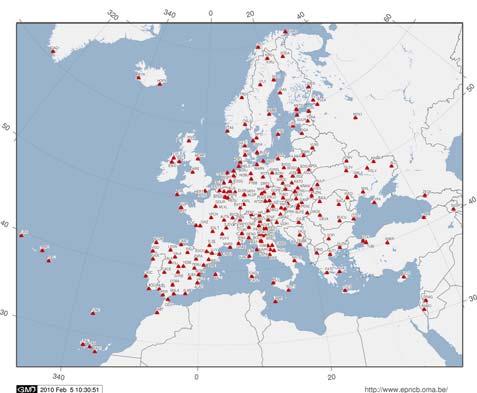 κατακόρυφου συστήματος αναφοράς (European Vertical Reference System), αλλά και με την χρήση των δεδομένων από τοπικά δίκτυα μόνιμων σταθμών συμβάλλοντας σημαντικά στην ολοκλήρωση πολλών άλλων