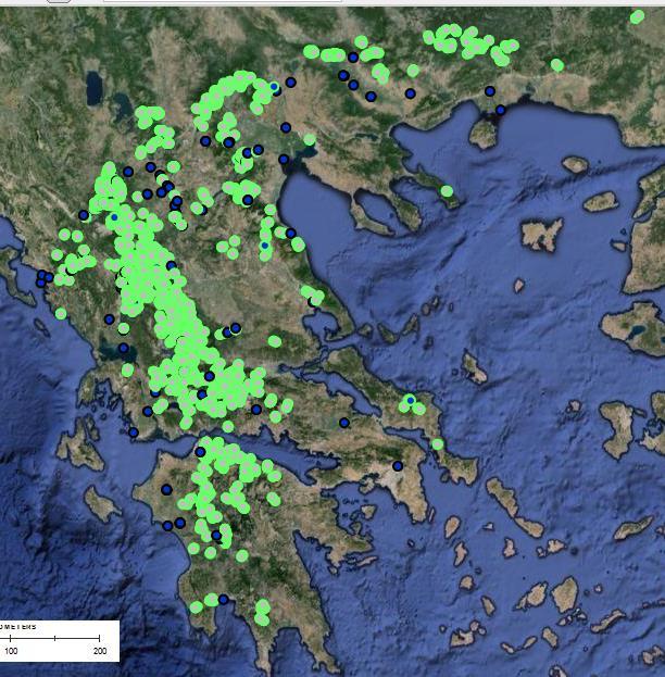 ΜΥΗΕ στον κόσμο Εγκατεστημένη ισχύς (MW), θεωρητικό δυναμικό (ΜW) και ποσοστό αξιοποίησης (%) Ασία Ανατολική 40485 75312 54 Κεντρική 184 4880 4 Νότια 3563 18077 20 Δυτική 489 7754 6 N-ανατολική 1252