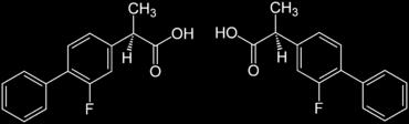 ATIIFLAMATARE ESTERIDIEE FLURBIPRFE FLURBIPRFEUM (DCI) S-Flurbiprofen inhibitor al CX-1 si Cx-2 R-flurbiprofen inactiv pe
